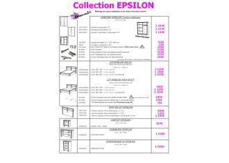 EPSILON - Armoire 2 Portes Coulissante Miroir