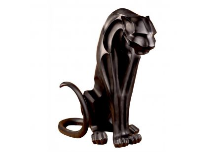 TH34 - Sculpture SHIVA Noir H.45cm
