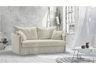 RAPIDO GRACE - Couchage de 160 avec Matelas de 18cm en Tissu RAPIDO GRACE - Couchage de 160 avec Matelas de 18cm en Tissu