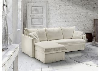 RAPIDO GRACE - Couchage de 160 avec Matelas de 18cm en Tissu RAPIDO GRACE - Couchage de 160 avec Matelas de 18cm en Tissu