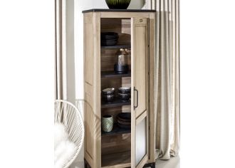 INDUS - Meuble d'appoint 2 Portes 2 Tiroirs 1 Niche INDUS - Meuble d'appoint 2 Portes 2 Tiroirs 1 Niche