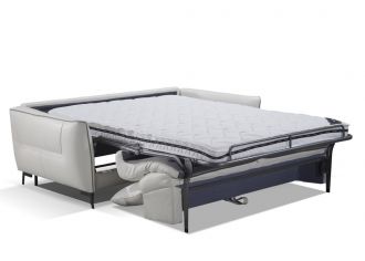 RAPIDO ROCKY - Couchage de 160 avec Matelas de 13cm 100% Cuir RAPIDO ROCKY - Couchage de 160 avec Matelas de 13cm 100% Cuir