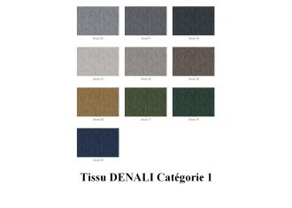 JORDAN - Fauteuil Fixe en Tissu