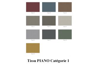 JORDAN - Fauteuil Fixe en Tissu