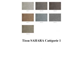 JORDAN - Fauteuil Fixe en Tissu