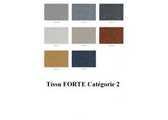 JORDAN - Fauteuil Fixe en Tissu