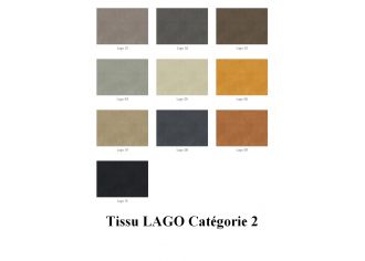 JORDAN - Fauteuil Fixe en Tissu