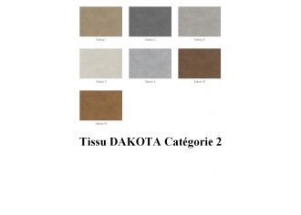 JORDAN - Fauteuil Fixe en Tissu