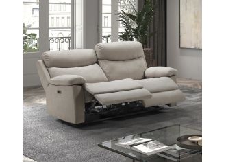 PALMA - Canapé Fauteuil Relax Electrique en Tissu