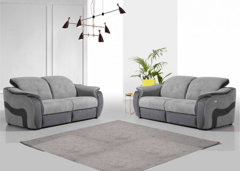 BOSTON - Canapé 2 places Fixe en Tissu BOSTON - Canapé 2 places Fixe en Tissu