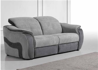 BOSTON - Canapé 2 places Fixe en Tissu BOSTON - Canapé 2 places Fixe en Tissu