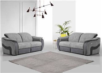 BOSTON - Canapé 3 places Relax Electrique en Cuir