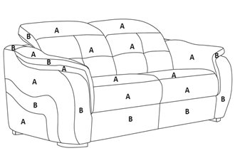 BOSTON - Canapé 3 places Relax Electrique en Cuir