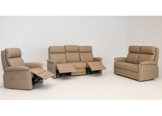 TEMPO - Fauteuil Relax Electrique en Tissu