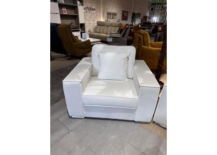 LUCCA - Fauteuil Fixe en Tissu