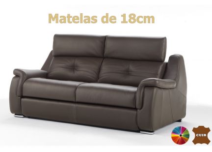 RAPIDO GUEPARD -  Couchage de 140 avec matelas de 18cm