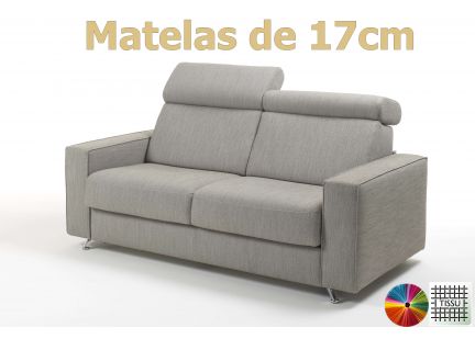 RAPIDO VENISE - Couchage de 140x190cm avec matelas de 17cm