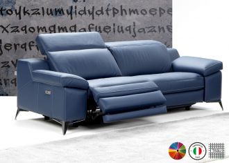 PANDORA - Canapé 3 places Maxi Relax Electrique en Tissu